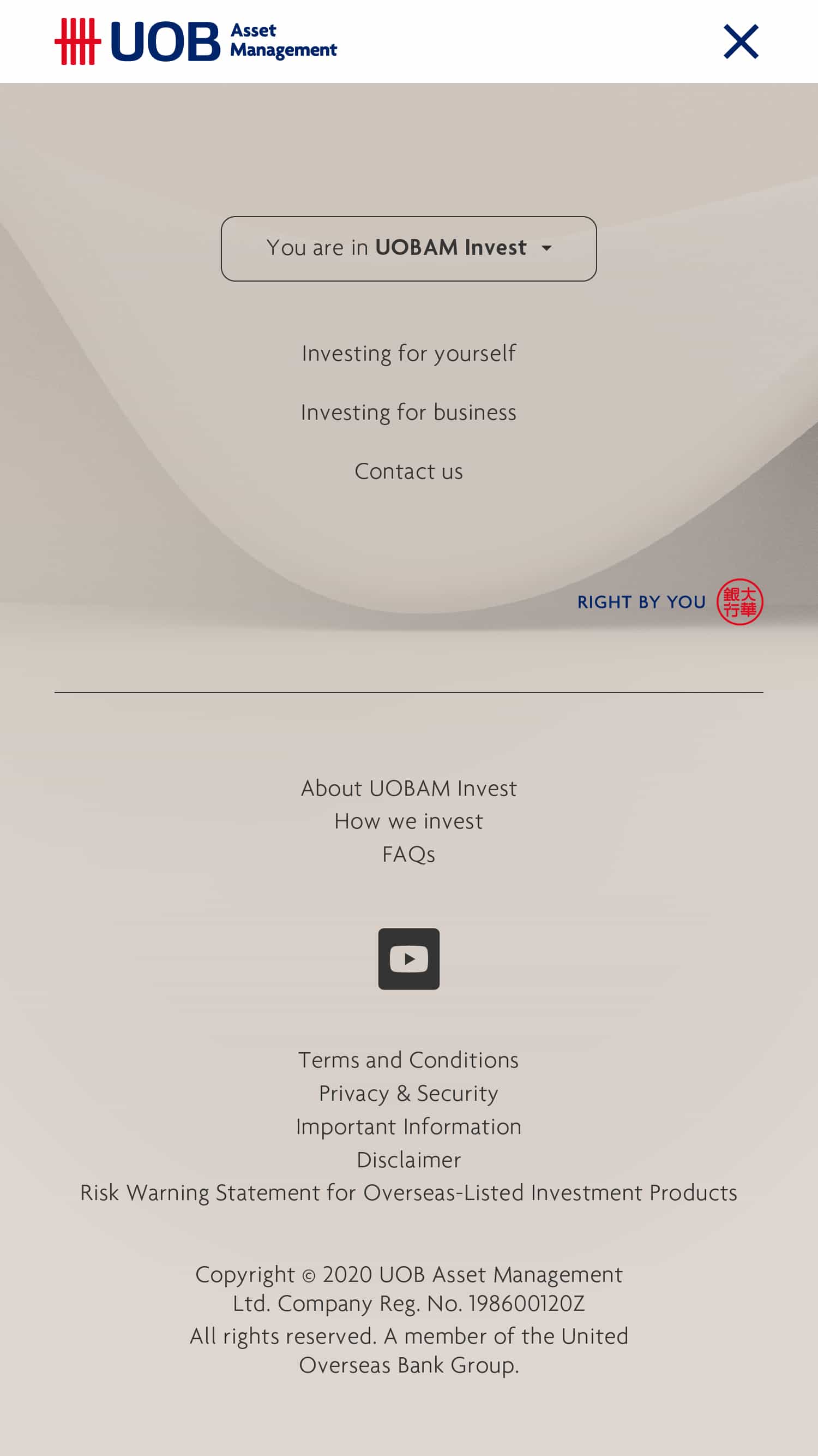 UOB Retail Landing Mobile Page 4